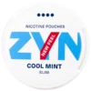 ZYN Cool Mint Extra Strong Slim Portion Framifrån