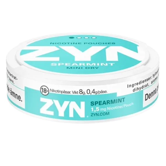 ZYN Mini Dry Spearmint Portion