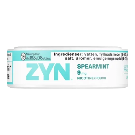 ZYN Slim Spearmint Strong Portion