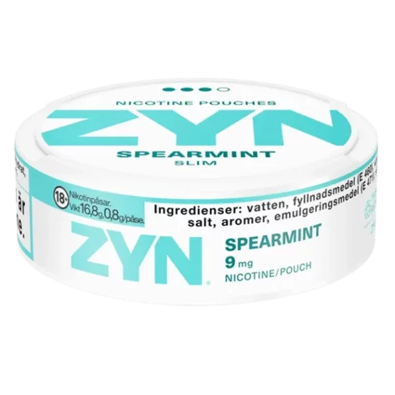 ZYN Slim Spearmint Strong Portion