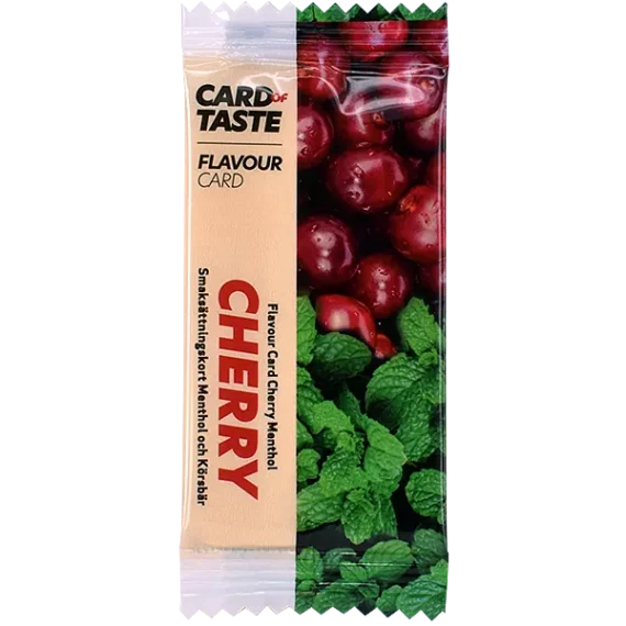 Card Of Taste Cherry Smakkort-Beställ Fraktfritt från Snusfabriken.com