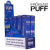 Frökens Puff 800 Blueberry 20 mg säljs i 10 pack