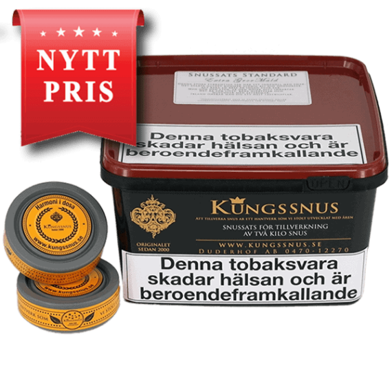 Snussats för snustillverkning av eget snus hemma. Enkelt, billigt och bra resultat. Beställ från Snusfabriken.com