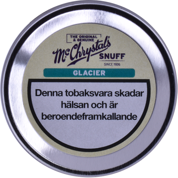 McChrystal's Snuff Glacier Luktsnus