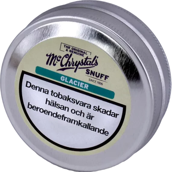 McChrystal's Snuff Glacier Luktsnus