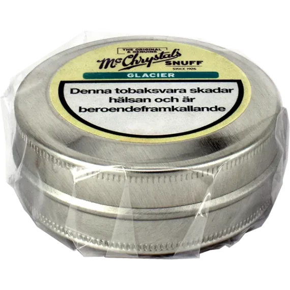 McChrystal's Snuff Glacier Luktsnus