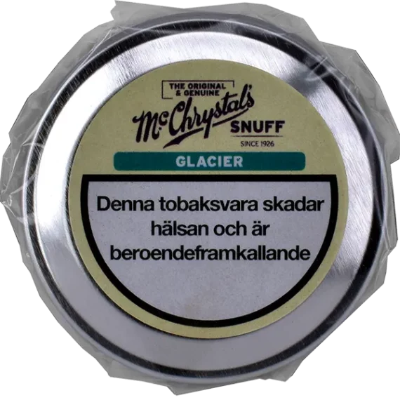 McChrystal's Snuff Glacier Luktsnus