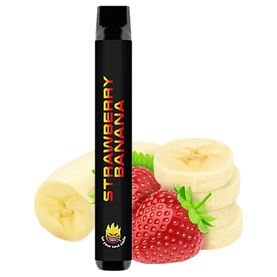 VAPESOUL Strawberry Banana 20 mg. En enhet räcker upp till 600 puffar. Köp din E-Cigaretter från Snusfabriken.com