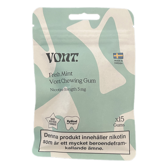 Vont Chewing Gum Fresh Mint