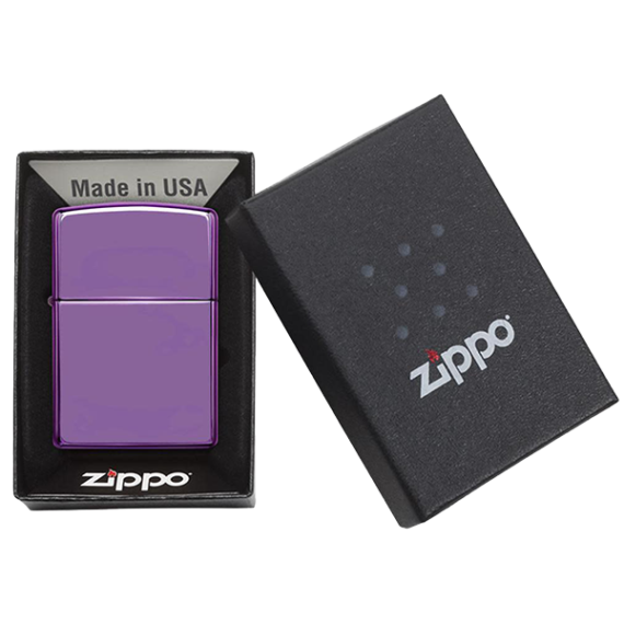 Zippo High Polish Purple