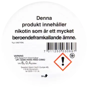 ZYN Spearmint Mini 3 mg