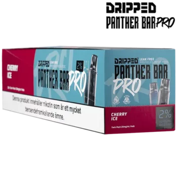 Dripped Panther Bar Pro Cherry Ice 20 mg 10 Pack