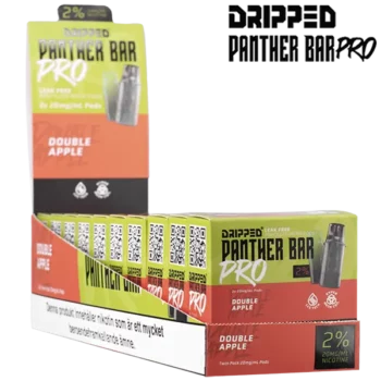 Dripped Panther Bar Pro Double Ice 20 mg Displayförpackning