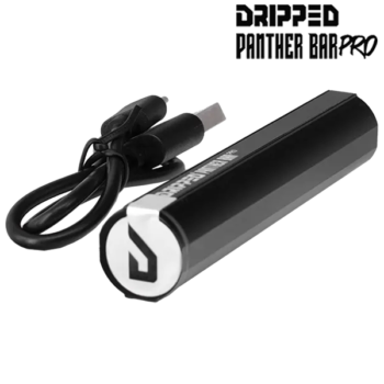 Dripped Panther Bar Batteri Satin Black Batteri med Laddare