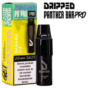 Dripped Panther Bar Pro Pod Banana Ice