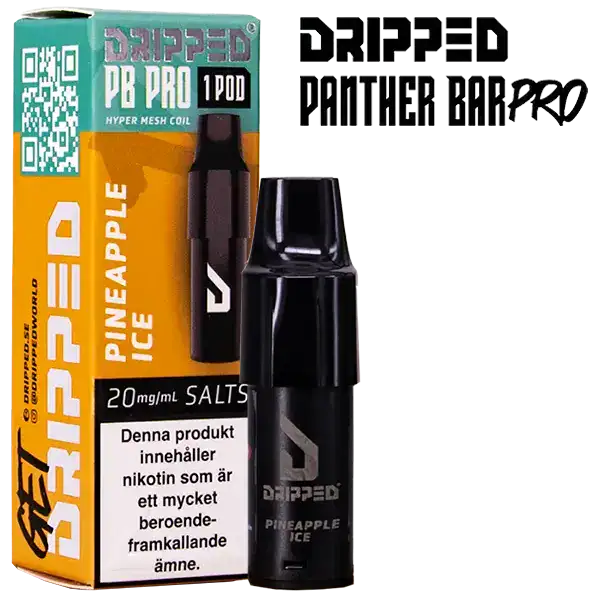 Dripped Panther Bar Pro Pod Pineapple Ice