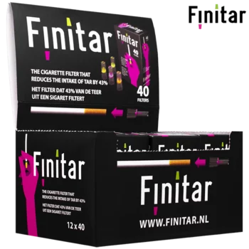 Filter Finitar Cigarettfilter 40 st Displayförpackning