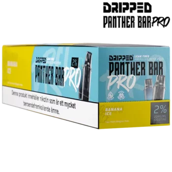 Dripped Panther Bar Pro Banana Ice 20 mg 10 Pack