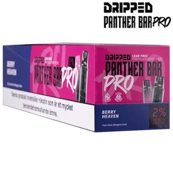 Dripped Panther Bar Pro Berry Heaven 20 mg 10 Pack