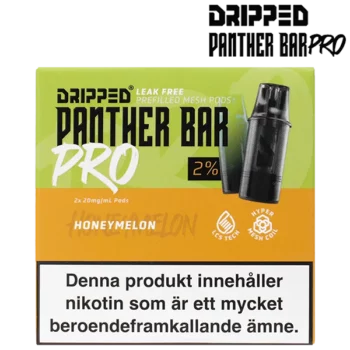 Dripped Panther Bar Pro Honeymelon 20 mg Förpackning