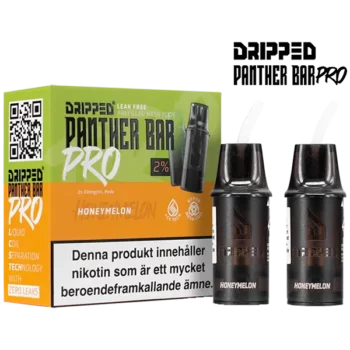 Dripped Panther Bar Pro Honeymelon 20 mg/ml nikotin Podsystem med förpackning