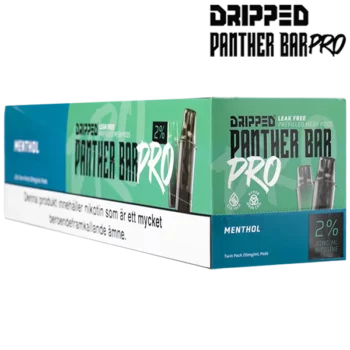 Dripped Panther Bar Pro Menthol 20 mg 10 Pack