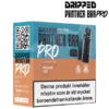 Dripped Panther Bar Pro Peach Ice 20 mg Förpackning i profil