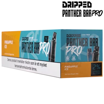 Dripped Panther Bar Pro Pineapple Ice 20 mg 10 Pack