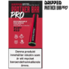 Dripped Panther Bar Pro Batteri Ruby Red Förpackning