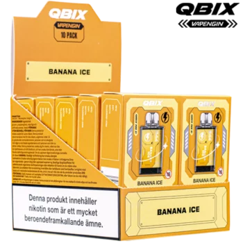 QBIX Pod Banana Ice 14 mg