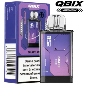 QBIX Pod Grape Ice 14 mg