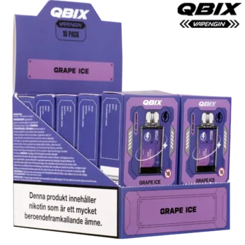 QBIX Pod Grape Ice 14 mg