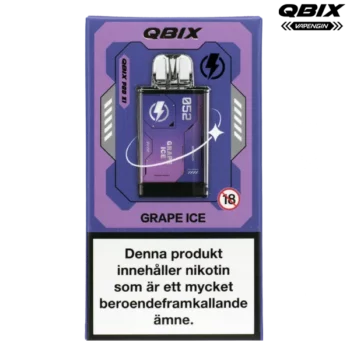 QBIX Pod Grape Ice 14 mg