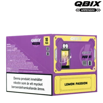 QBIX Pod Lemon Passion 14 mg