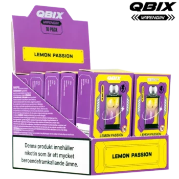 QBIX Pod Lemon Passion 14 mg