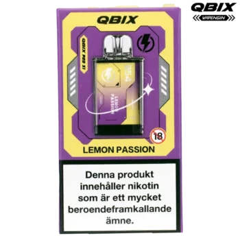 QBIX Pod Lemon Passion 14 mg