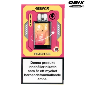 QBIX Pod Peach Ice 14 mg