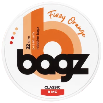 BAGZ Fizzy Orange 8 mg