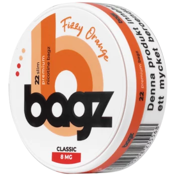 BAGZ Fizzy Orange 8 mg