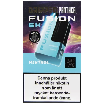 Dripped Panther Fusion 6K Menthol