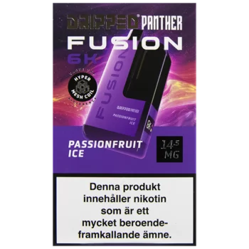 Dripped Panther Fusion 6K Passionfruit Ice