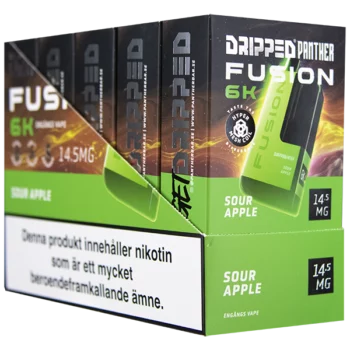 Dripped Panther Fusion 6K Sour Apple