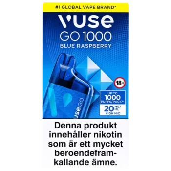 Vuse Go 1000 Blue Raspberry 20 mg