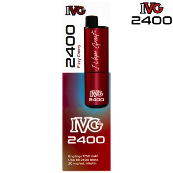 IVG 2400 Mesh Fizzy Cherry 20 mg