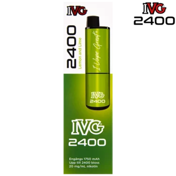 IVG 2400 Mesh Lemon Lime 20 mg