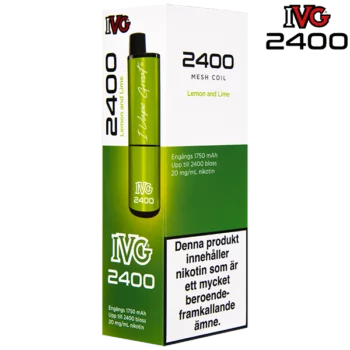 IVG 2400 Mesh Lemon Lime 20 mg