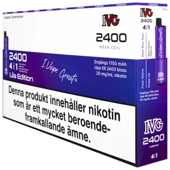 IVG 2400 Mesh Purple Edition 20 mg