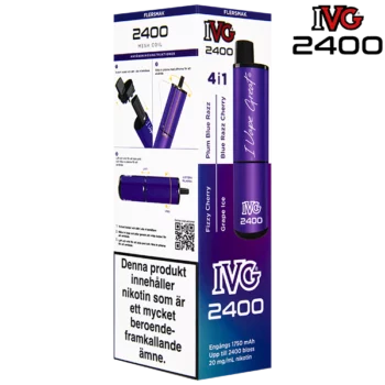 IVG 2400 Mesh Purple Edition 20 mg