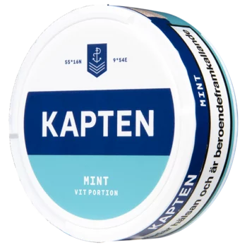 Kapten Mint Vit Portion