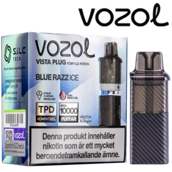 Vozol Vista Plug Blue Razz Ice 14.5 mg